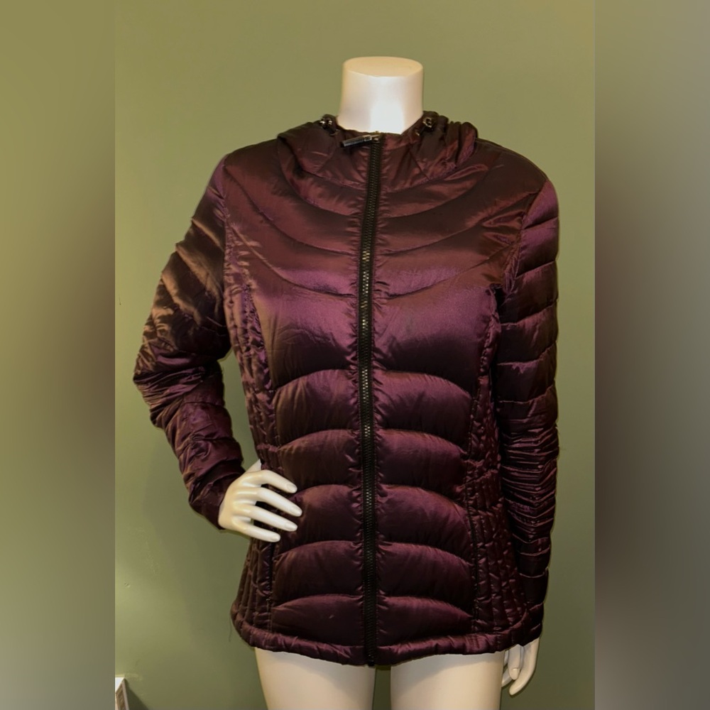 Andrew Marc Deep Purple Puffer Jacket